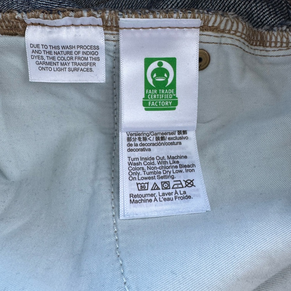 J. Crew High-Rise Wide-Leg Cuffed Jeans in Medium Blue - Picture 13 of 16